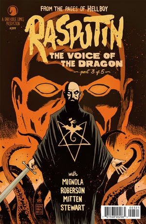 Rasputin the Voice of the Dragon #3 - Dark Horse - 2018 - Variant