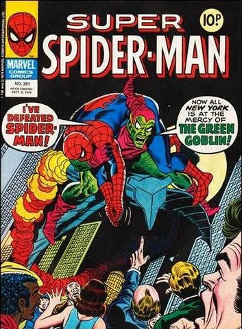 Super Spider-Man #291 - Marvel Comics/British - 1978