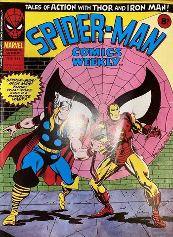 Spider-Man Comics Weekly #141 - Marvel Comics / British - 1975