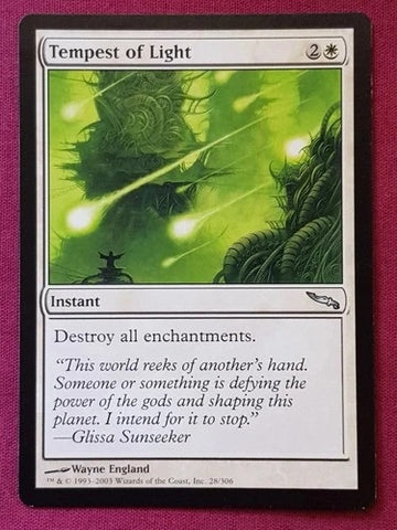 "Tempest Of Light" x4 - Magic The Gathering - Mirrodin - 4-Card Playset