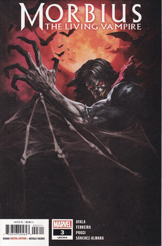 Morbius : The Living Vampire #3 (LGY #44) - Marvel Comics - 2020