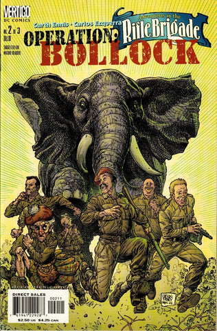 Operation Bollock #2  - DC/Vertigo Comics - 2001