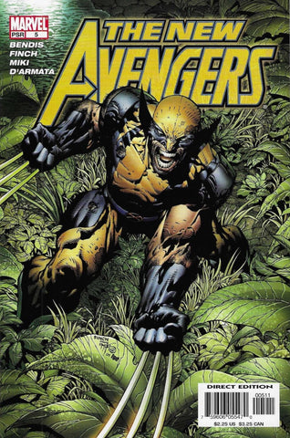New Avengers #5 - Marvel Comics - 2005