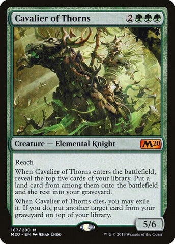 Cavalier of Thorns - MTG Magic the Gathering Card