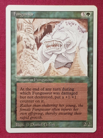 "Fungusaur" - Magic The Gathering Card - Revised