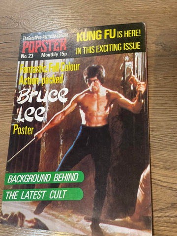 Popster #23 - Kung Fu Bruce Lee Vintage 70's Magazine