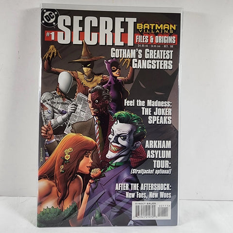 Batman Villains Secret Files and Origins #1 - DC Comics - 1998