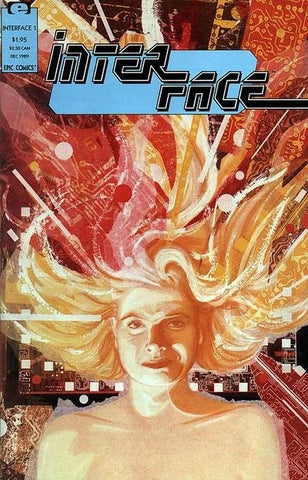 Interface #1 - #5 (5x Comic Run) - Epic Comics - 1990