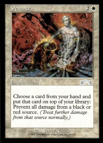"Penance" - Magic The Gathering Card - Exodus