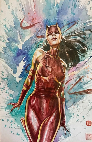 Daredevil #25 - Marvel - 2021 - 2nd Print Virgin Mack Variant