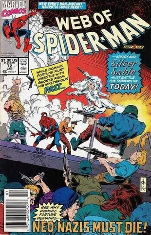 Web of Spider-Man #72 - Marvel Comics - 1991