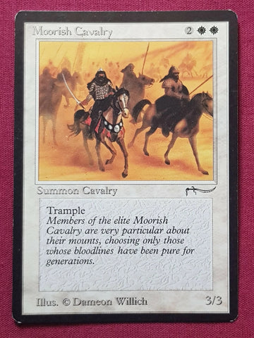 "Moorish Cavalry" - Magic The Gathering Card - Arabian Nights