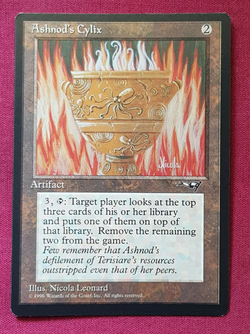 "Ashnod's Cylix" - Magic The Gathering Card - Alliances