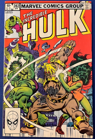 Incredible Hulk #282 - Marvel Comics - 1983 - 1st Hulk/She-Hulk Team-Up