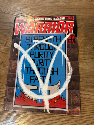 Warrior #19  - Quality Magazines - 1984