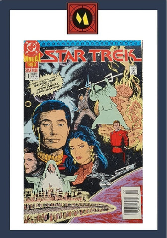 Star Trek Annuals #1 2 3 4 5 (5x Annuals RUN) - DC Comics - 1990/94