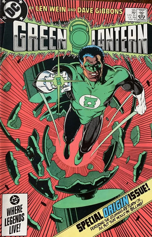 Green Lantern #185 - DC Comics - 1984 - Origin of Jon Stewart