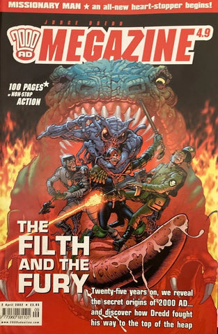Judge Dredd Megazine #4.9 - #4.13 (5x Issues) - 2002