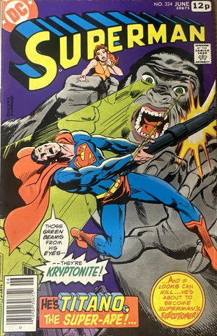 Superman #324 - DC Comics - 1978