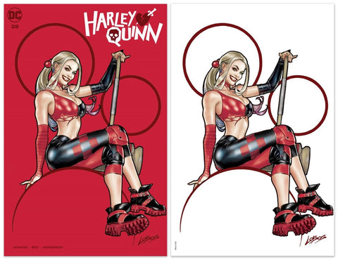 Harley Quinn #28 (Set of 2)- DC - 2023 - Villalobos Trade/Virgin Variant Set