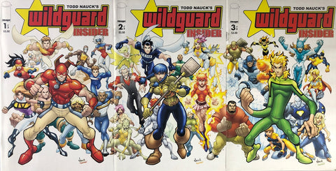Wildguard: Insider #1-#3 (x3 Comics SET) - Image Comics - 2008