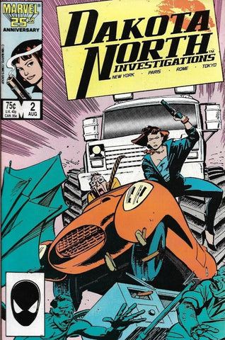 Dakota North Investigations #2 - Marvel Comics - 1986