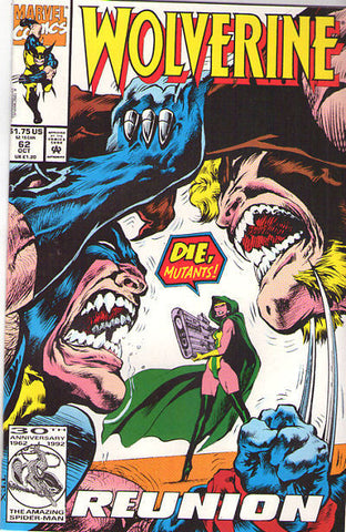 Wolverine #62 - Marvel Comics - 1992