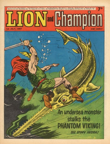 Lion & Champion - British Comic - 1st July 1967