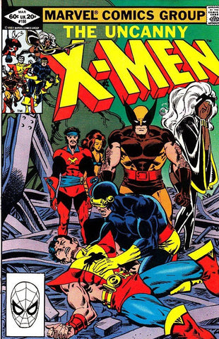 Uncanny X-Men #155 - Marvel Comics - 1982 - 1st App. Brood