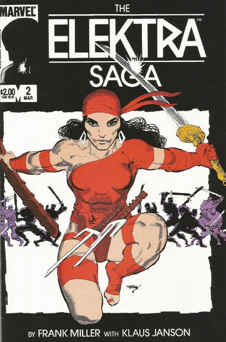 The Elektra Saga #2 - Marvel Comics - 1983