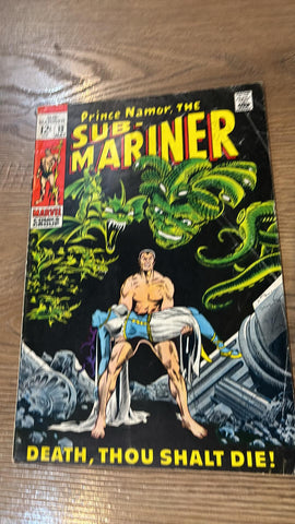 The Sub-Mariner #13 - Marvel Comics - 1969