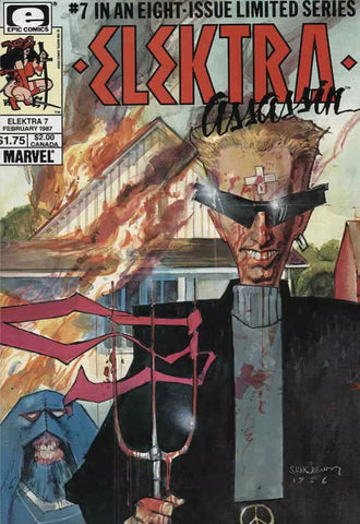 Elektra #7 - Marvel Comics - 1986