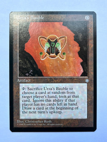 "Urza's Bauble" - Magic The Gathering Card - Ice Age