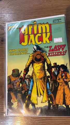 Grim Jack #11 - First Comics -  1985 (Ref. Box A2)