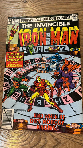 Invincible Iron Man #123 - Marvel Comics - 1979