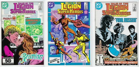 Tales Of The Legion Of Super-Heroes #334, #335 & #336 - DC - 1986