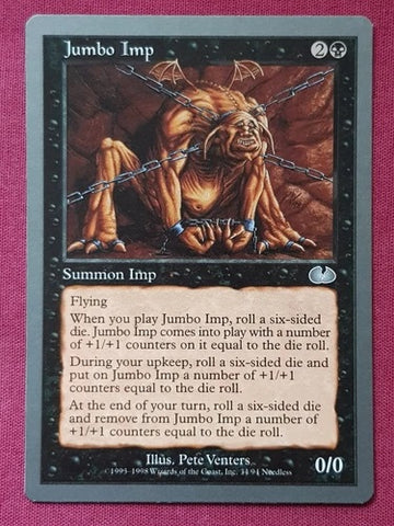 "Jumbo Imp" - Magic The Gathering Card - Unglued
