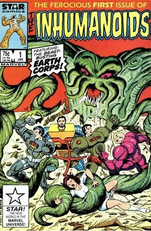 Inhumanoids #1 - Star Comics - 1987