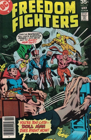 Freedom Fighters #12- DC Comics - 1979