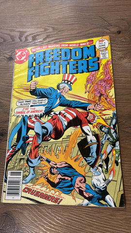 Freedom Fighters #8 - DC Comics - 1977