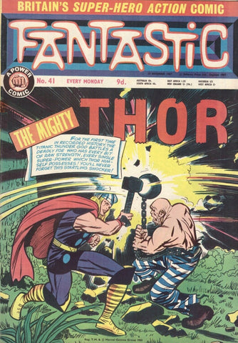 Fantastic #41 - Marvel Comics / British - 1967
