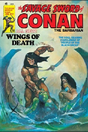 Savage Sword Of Conan Magazine #19 - Curtis Magazines - 1976