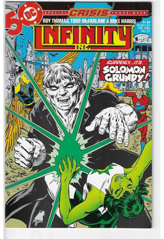 Infinity Inc #23 - DC Comics - 1986