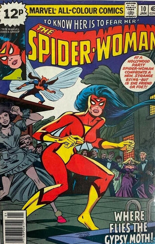 Spider-Woman #10 - Marvel Comics - 1978 - Pence Copy