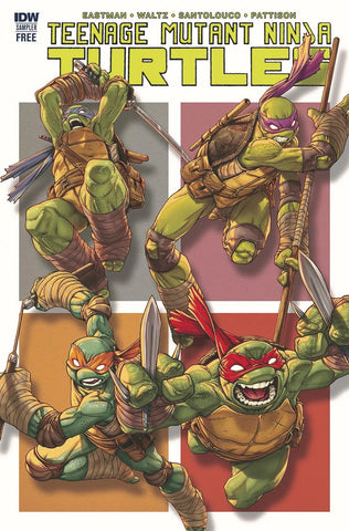 Teenage Mutant Ninja Turtles Sampler - IDW Comics - 2017
