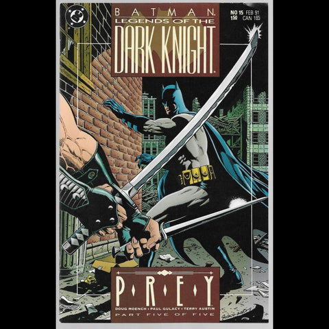 Batman Legends of the Dark Knight #15 - DC Comics - 1991