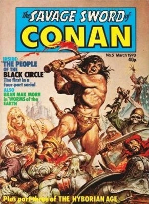 Savage Sword of Conan Magazine #5 - Marvel - 1978