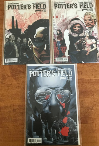 Potter's Field #1, #2 & #3 (Set) - Boom! Studios - 2007