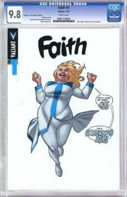 Faith #1 - Valiant Comics - 2016 - CGC Replica Variant Cover