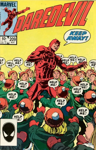Daredevil #209 - Marvel Comics - 1984
